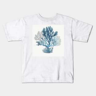 Vintage coral Kids T-Shirt